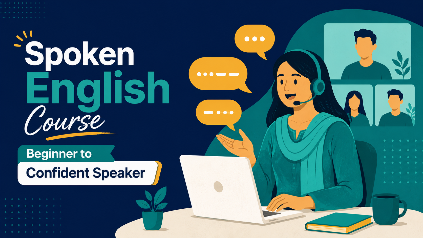 Spoken English Course — Beginner to Confident Speaker