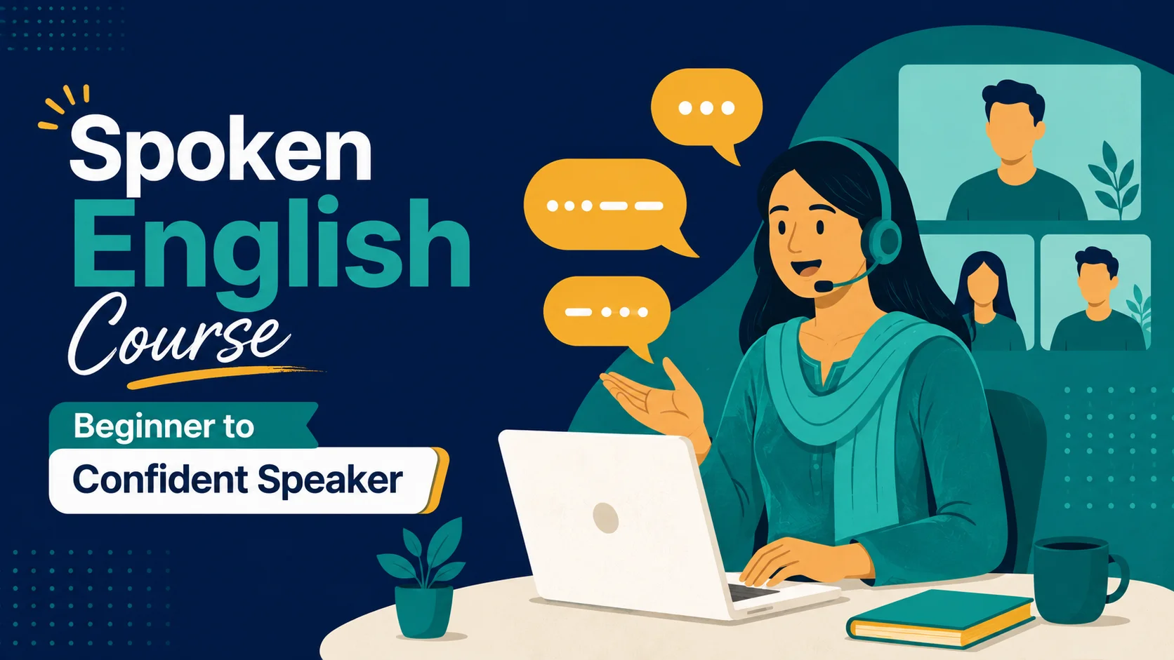 Spoken English Course — Beginner to Confident Speaker