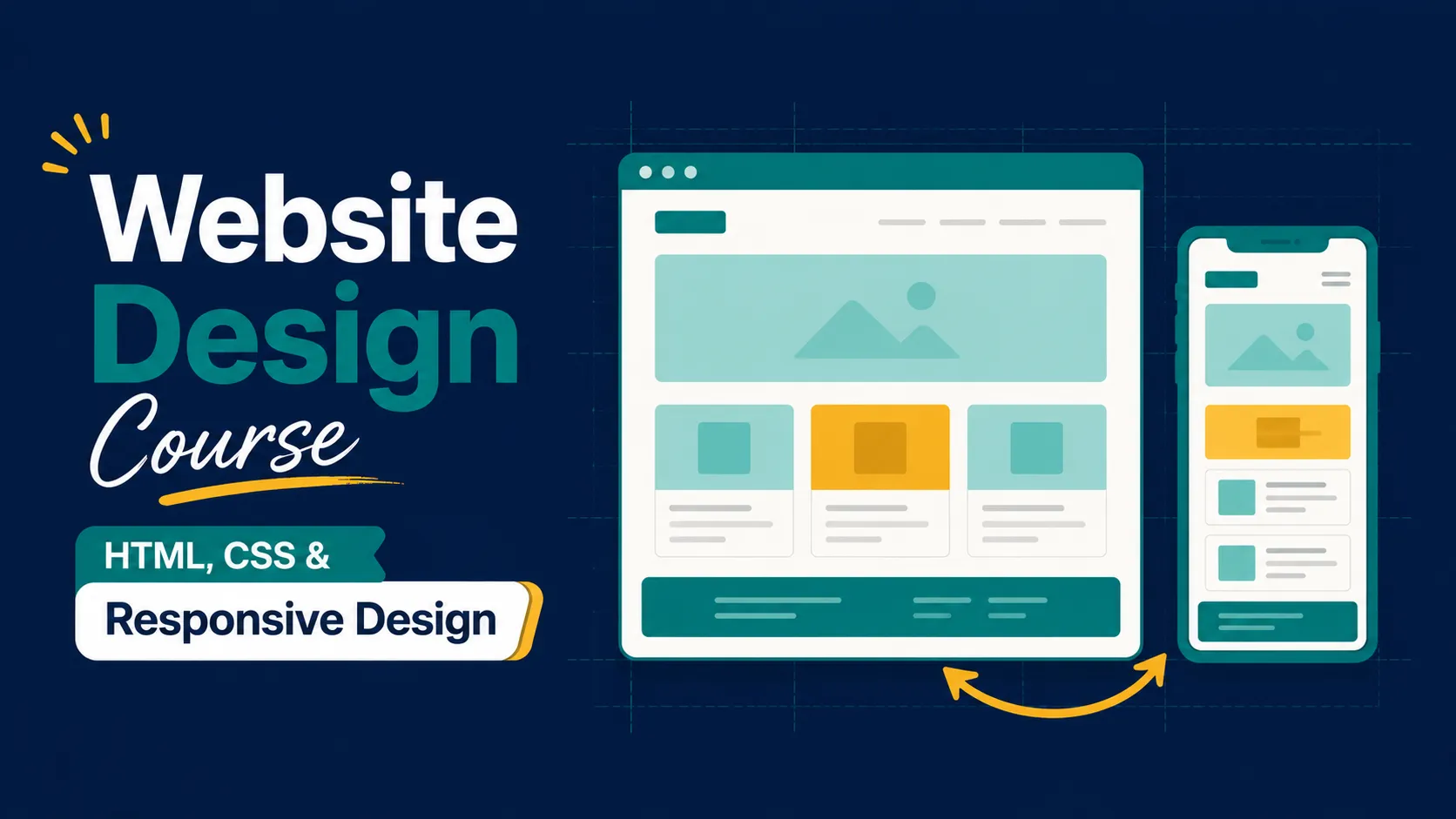 Website Design Course — HTML, CSS & Responsive Design